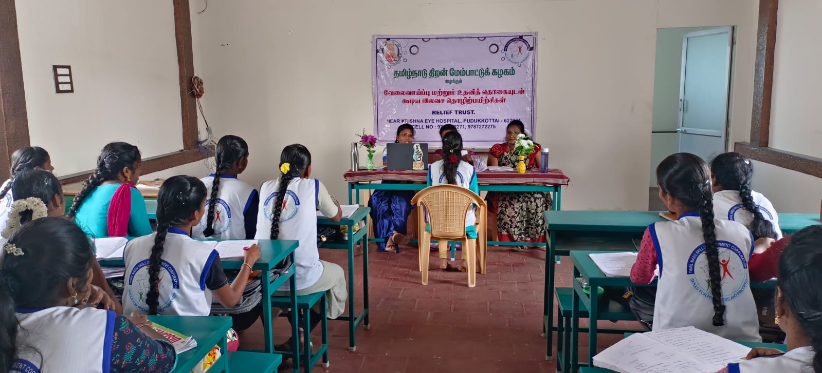 Relief Trust skill development classroom discussion