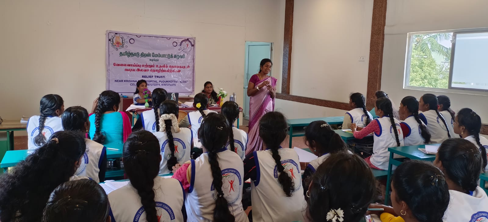 Relief Trust training program address by speaker