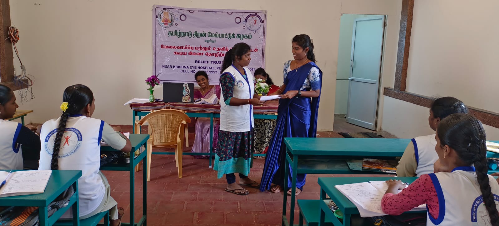 Relief Trust student recognition activity